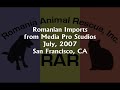 romania imports from media pro studios