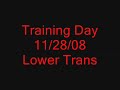 Training Day 11/28/08
