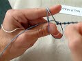 Rambam (Last Hulya) Tekhelet Tying Method