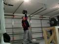 2 inch handle dumbbell press, 85 lbs x 10
