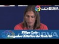 Apresentação no Atlético de Madrid Apresentação no Atlético de Madrid