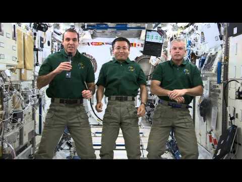 Space Station Crew Sends Greetings to President Obama