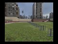 Running through glass
