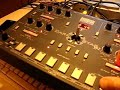 dark star 5-voices synth in heavy metall case with flashing red digits. unexpectedly mighty bastard especially for some mad space sounds.