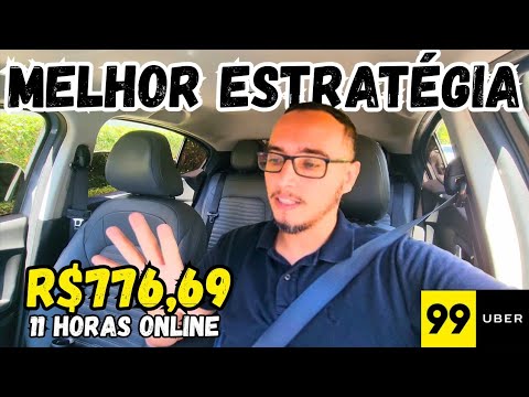 Fiz R$776,69 gastando R$130,00 de Gasolina. R$70,00/Hora e R$2,82/Km com a UBER
