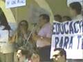 Masiva marcha de trabajadores del sector pÃºblico de Cauquenes