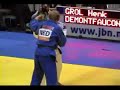 Judo: Henk Grol (NED) - Frederic Demonfaucon (FRA) Judo: Henk Grol (NED) - Frederic Demonfaucon (FRA)