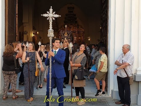 Traslado del Simpecado de la Hermandad del Rocío de Isla Cristina 2019