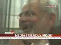 Gujarat CM turns media-friendly Gujarat CM turns media-friendly