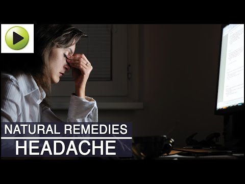 how to relieve headache naturally