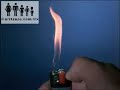 Encendedor en camara lenta. Encendedor en camara lenta.