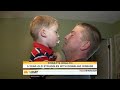 Boy fights disease that turns muscle into bone