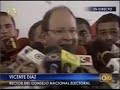 vicente díaz: fuerzas de seguridad del cne se excedieron
