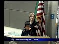 The LEGO Crew presenting at the Sammamish City Council Meeting 11/17/09