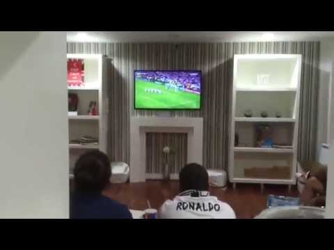 (PART 1) 2014 Champions League Sergio Ramos Goal Fans/Madridista Reaction. Real Madrid