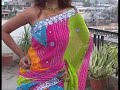 Multicolor Pure Georgette Saree with Blouse