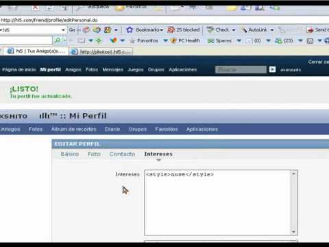 Crear Tapiz personalizado para hi5 (parte1) wWw.VicioAlex.Com
