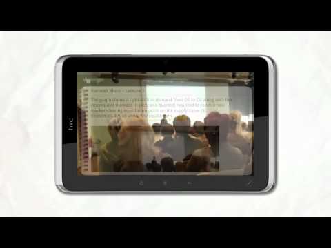 HTC Flyer Official Demo