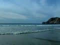 A secret spot on the beach south of Todos Santos in Baja Sur