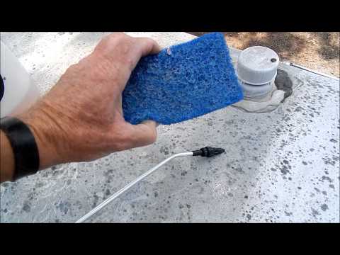 how to treat rv roof