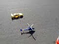 Micro Heli - Blade CX2 (crashes) vs. Nitro 1:10 4WD - TC3