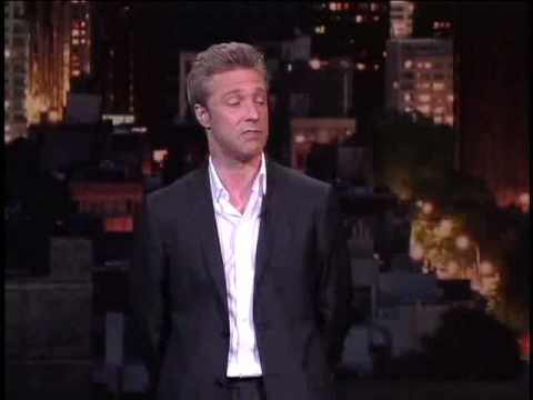 Nick Griffin On The Late Show with David Letterman July 2008