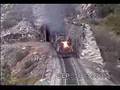 Donner Pass SP exits Tunnel #8 Track #1
