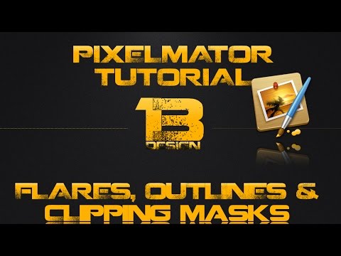 pixelmator 2 tutorial - In this video I show you how to create clippings masks using images in Pixelmator. I also show you how to create a text outline. ** In all of my tutorials I ...