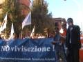 Manifestazione contro la vivisezione a Busto Arsizio (VA)
