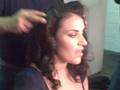 Behind the scenes of the Grazia shoot with Laura White