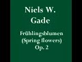 1 - allegretto; 2 - andantino; 3 - allegretto
written in 1841, this is one of gade's earliest piano works.  gade revised it in 1873, but i believe that my performance is of the original version (augener's uk edition).  there is a commercial recording available, and i note that some of the notes in the accompaniment differ.  the score indicates (incompletely) some repeats in the first piece, but as they do not seem to make any musical sense i have ignored them - the right-had patterns with accompanying chords within an octave melody are very strenuous to play for anyone with normal sized hands.
-------------------------------------------------------------------------------------------------------------------
played by phillip sear;
http://www.psear.co.uk