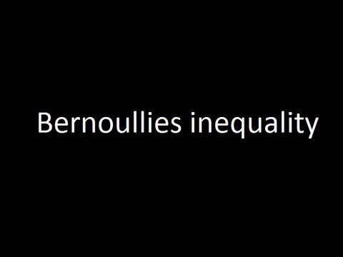 how to prove bernoulli's inequality