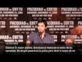 Cotto vs. Pacquiao Press Conference