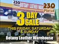 230 Marua 3 Day Botany Sale 230 Marua 3 Day Botany Sale