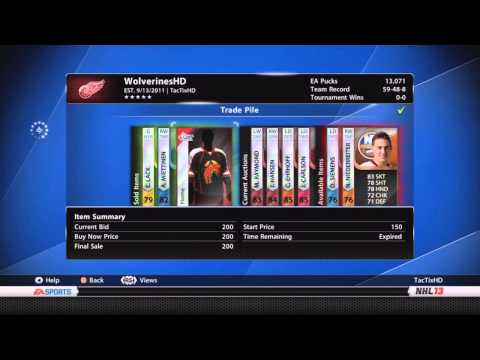 how to rebuild in nhl 13
