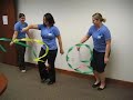 Synchronized Ribbon Ruler Dance