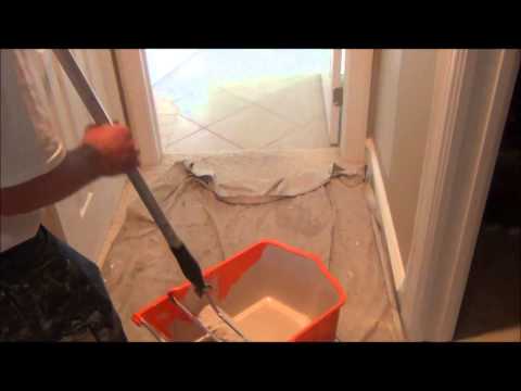 how to paint a room quickly