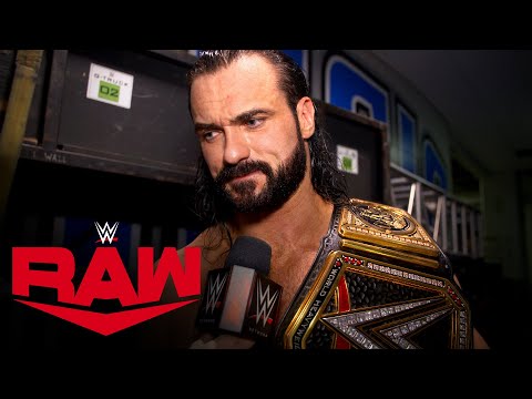Drew McIntyre celebrates his second WWE Championship victory: WWE Network Exclusive, Nov. 16, 2020