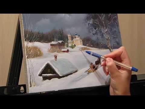 Видео мастер-класс по рисованию маслом Видео мастер-класс по рисованию маслом
