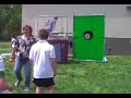 every year theres a fun fair at my elementary school. this year (of 2007-08), there was a dunk tank. 4th grader mikey, my friends brother, dunked his 3rd grade teacher.