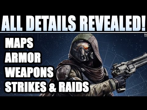 Destiny NEW Gameplay Details REVEALED (Rumor) All Maps, Weapons, Guns, Armor, Modes, and More!