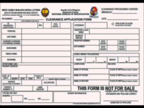 how to get nbi clearance