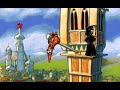 the first scene in the discworld game in which death makes an appearance to talk to rincewind... ----------------- discworld game death rincewind scene animation dos