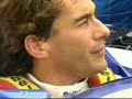 Ayrton Senna 15 minutes before Imola 1994