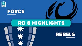 Western Force v Melbourne Rebels Rd.8 2022 Super rugby Pacific video highlights