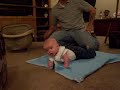 Baby Dallas rolling over Baby Dallas rolling over