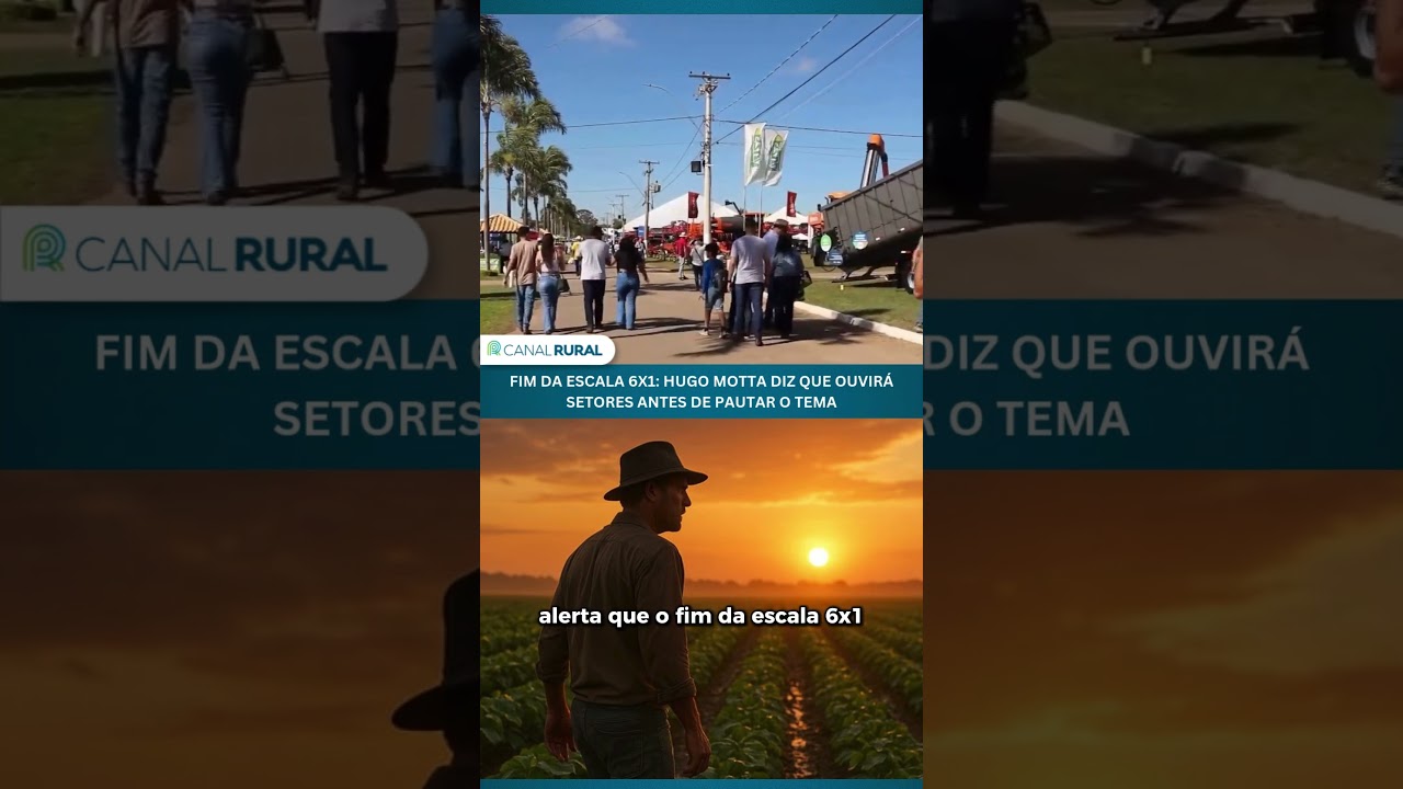 Fim da escala 6x1: Hugo Motta diz que ouvirá setores antes de pautar o tema