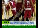 Basketball turns into boxing bout Basketball turns into boxing bout