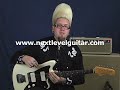 Blues Rockabilly Rhythm lesson honky tonk walk down played on a fender jazzmaster