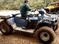 WICKED FAST!! POLARIS 454 V8 BIG BLOCK 4wheeler!